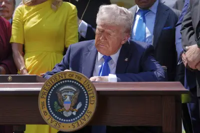 God and Trump in the Rose Garden