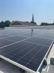 Dunwoody United Methodist Church  installs a 152-kilowatt solar energy system