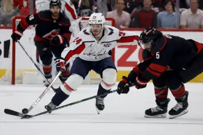 Svechnikov, Andersen lead Hurricanes past Capitals 4-0 in Game 3 of 2nd-round playoff series