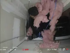 Police use drone to coax alleged burglar out of hiding place in ceiling