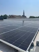 Dunwoody United Methodist Church  installs a 152-kilowatt solar energy system