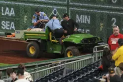The man who fell over a railing at PNC Park is in critical condition. Police say it was an accident