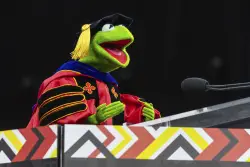 Kermit the Frog Tells Graduates To ‘Leap Together’ at University of Maryland Commencement Address