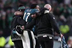 Eagles spring injury report