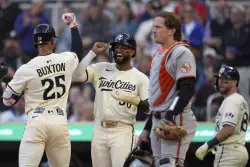 Buxton and Bader hit big homers as Twins top Orioles 5-2